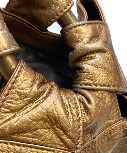 LOEWE（ロエベ）LOEWE (ロエベ) アナグラム型押しトートバッグ ナッパアイレ ブロンズの古着・服飾アイテム