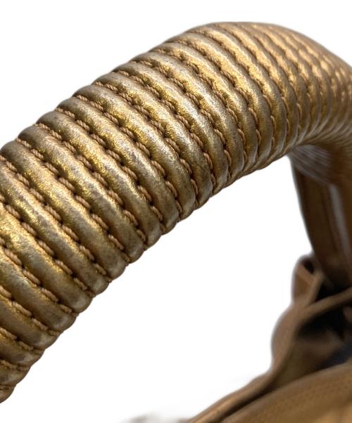 LOEWE（ロエベ）LOEWE (ロエベ) アナグラム型押しトートバッグ ナッパアイレ ブロンズの古着・服飾アイテム