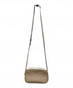 FURLAフルラ）の古着「Wファスナーショルダーバッグ」｜ピンク×ホワイト