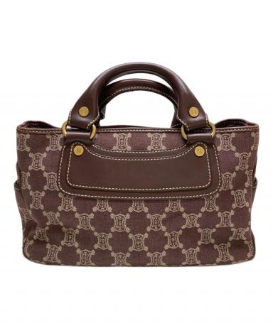 中古・古着通販】CELINE (セリーヌ) マカダム柄デニムブギーバッグ