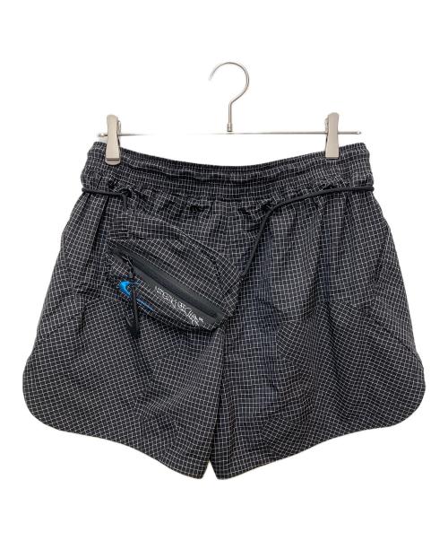 NIKE（ナイキ）NIKE (ナイキ) OFFWHITE (オフホワイト) WOVEN SHORT ブラック サイズ:L 未使用品の古着・服飾アイテム