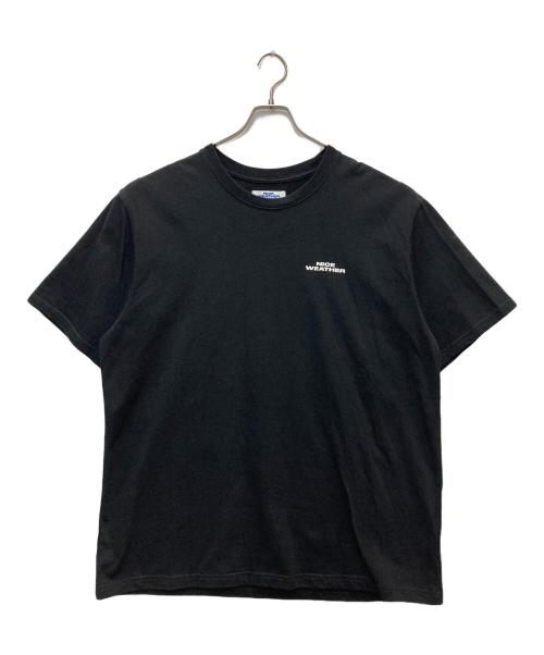 NICE WEATHER（ナイスウェザー）NICE WEATHER (ナイスウェザー) ロゴTシャツ ブラック サイズ:Lの古着・服飾アイテム