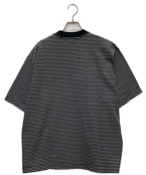 everyone（エブリワン）everyone (エブリワン) border short sleeve tee shirts（ボーダーショートスリーブTシャツ） ブラック×ホワイト サイズ:Sの古着・服飾アイテム