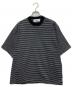 everyone（エブリワン）の古着「border short sleeve tee shirts（ボーダーショートスリーブTシャツ）」｜ブラック×ホワイト