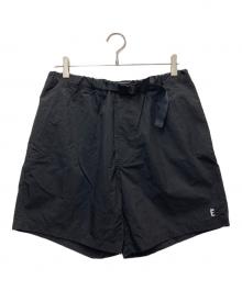 The Ennoy Professional（ザ エンノイ プロフェッショナル）の古着「Nylon Easy Shorts（ナイロンイージーショーツ）」｜ブラック