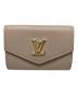 LOUIS VUITTON（ルイ ヴィトン）の古着「ポルトフォイユ・ロックミニ　ロックミー」｜グレージュ