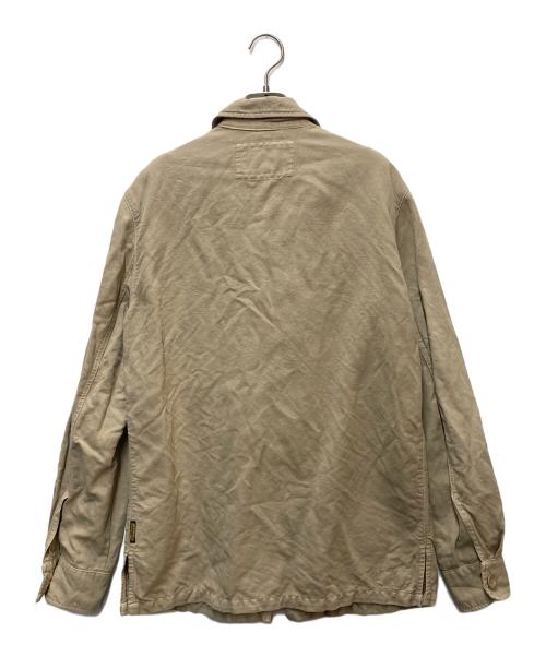 ARMANI JEANS（アルマーニジーンズ）ARMANI JEANS (アルマーニジーンズ) ミリタリージャケット ベージュ サイズ:USA32の古着・服飾アイテム
