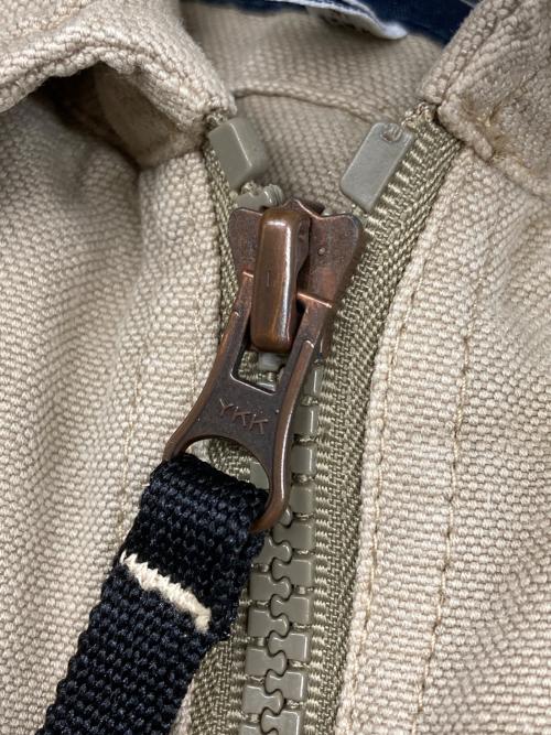 ARMANI JEANS（アルマーニジーンズ）ARMANI JEANS (アルマーニジーンズ) ミリタリージャケット ベージュ サイズ:USA32の古着・服飾アイテム