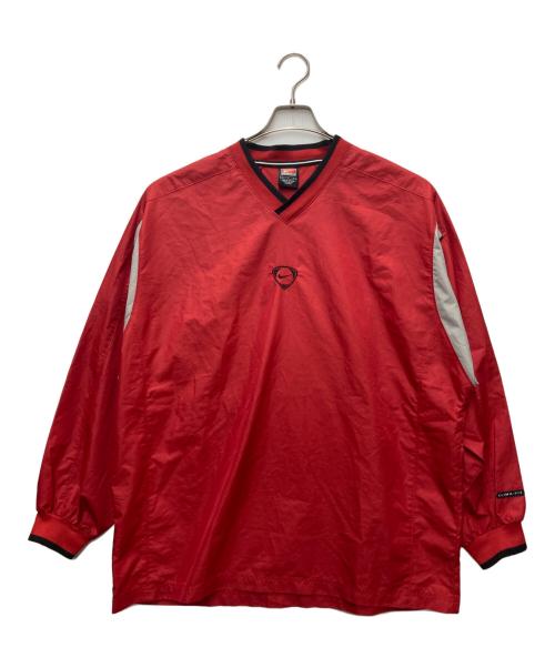 NIKE（ナイキ）NIKE (ナイキ) ナイロンプルオーバー レッド サイズ:Lの古着・服飾アイテム