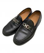 Salvatore Ferragamoサルヴァトーレ フェラガモ）の古着「ガンチーニローファー」｜ブラック