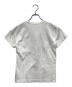 PLAY COMME des GARCONS (プレイコムデギャルソン) ハートロゴTシャツ ホワイト×ネイビー サイズ:M：5000円