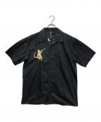 THUG WAY×SEEQサグウェイ×シーク）の古着「開襟シャツ」｜ブラック