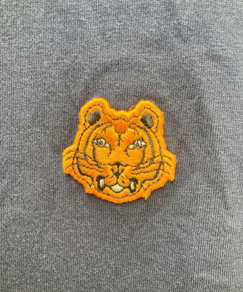 KENZO（ケンゾー）KENZO (ケンゾー) Tiger-patch cotton T-shirt ネイビー サイズ:Mの古着・服飾アイテム