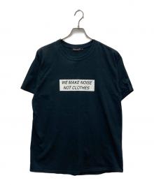 UNDERCOVER（アンダーカバー）の古着「ボックスプリントTシャツ」｜ブラック