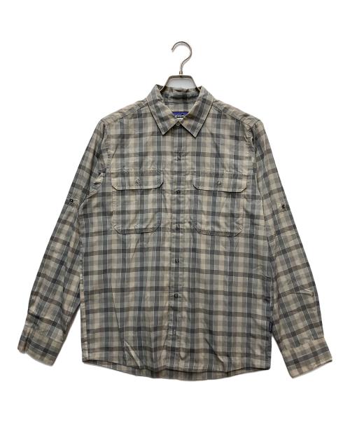 Patagonia（パタゴニア）Patagonia (パタゴニア) 長袖シャツ グレー サイズ:Sの古着・服飾アイテム