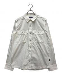 Patagonia（パタゴニア）の古着「L/S El Ray Shirt」｜ホワイト