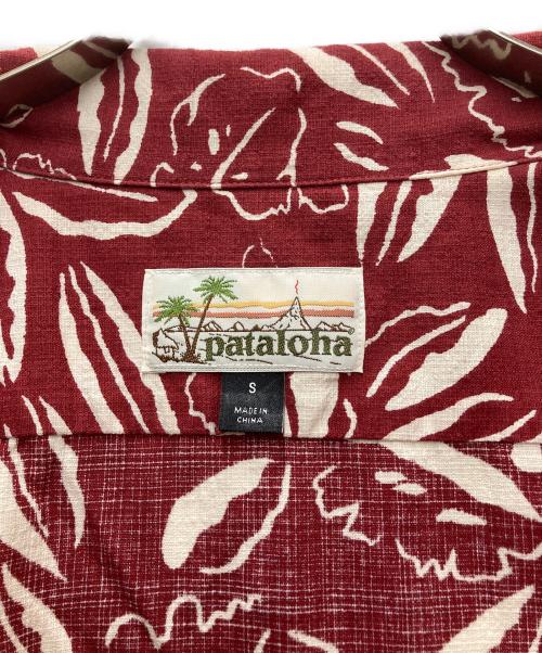 pataloha（パタロハ）pataloha (パタロハ) アロハシャツ レッド サイズ:Sの古着・服飾アイテム