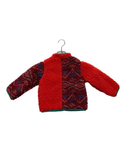 Patagonia（パタゴニア）Patagonia (パタゴニア) BABY RETRO X JACKET レッド×グリーン サイズ:2Tの古着・服飾アイテム
