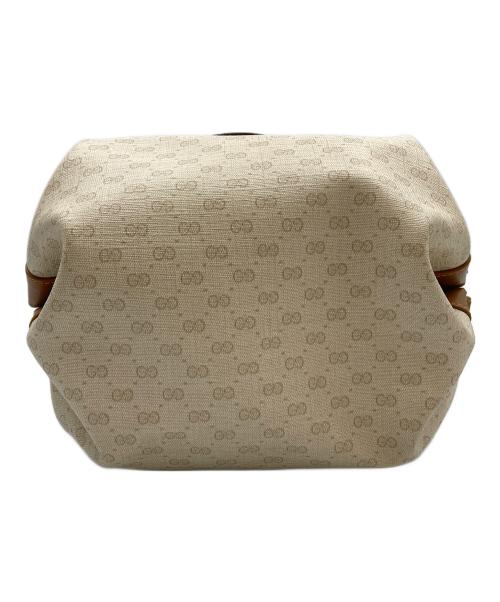 GUCCI（グッチ）GUCCI (グッチ) オールド　グッチ　ショルダーバッグ ホワイト×ベージュの古着・服飾アイテム