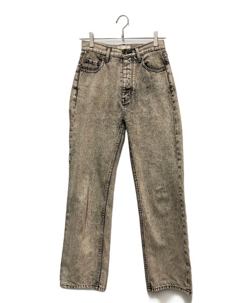 Sea Room lynn（シールームリン）Sea Room lynn (シールームリン) ストレートデニムパンツ ブラウン サイズ:W23の古着・服飾アイテム