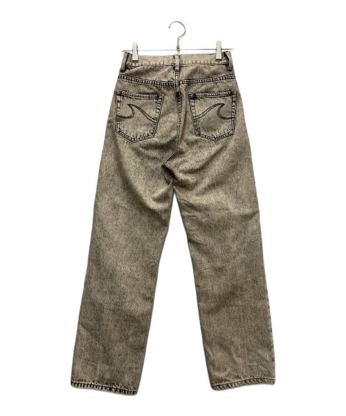 Sea Room lynn（シールームリン）Sea Room lynn (シールームリン) ストレートデニムパンツ ブラウン サイズ:W23の古着・服飾アイテム