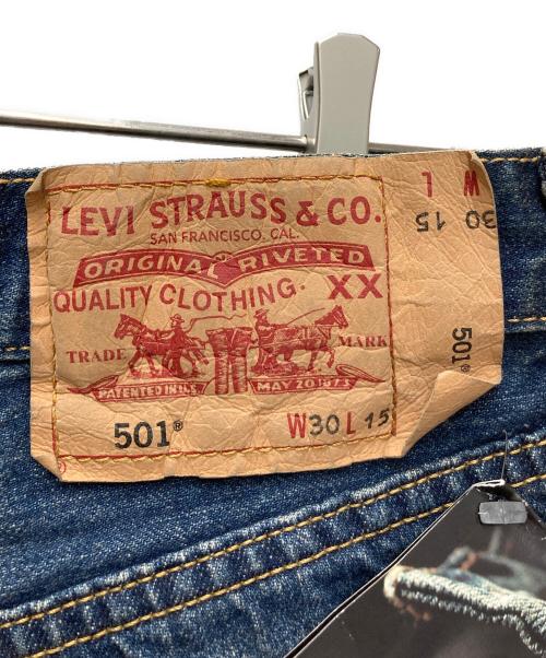 LEVI'S（リーバイス）LEVI'S (リーバイス) 501デニムハーフパンツ ブルー サイズ:W30L15 未使用品の古着・服飾アイテム