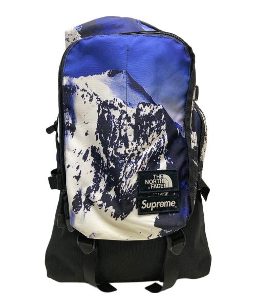 THE NORTH FACE（ザ ノース フェイス）THE NORTH FACE (ザ ノース フェイス) SUPREME (シュプリーム) Mountain Expedition Backpack ブラック×ブルーの古着・服飾アイテム