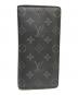 LOUIS VUITTON (ルイ ヴィトン) モノグラム・エクリプス ポルトフォイユ ブラザ ブラック：20000円