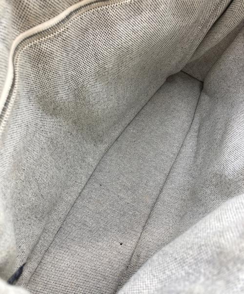 HERMES（エルメス）HERMES (エルメス) キャンバスハンドバッグ ニューフールトゥMM グレーの古着・服飾アイテム
