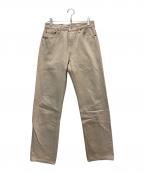 LEVI'Sリーバイス）の古着「501カラーデニム」｜ベージュ