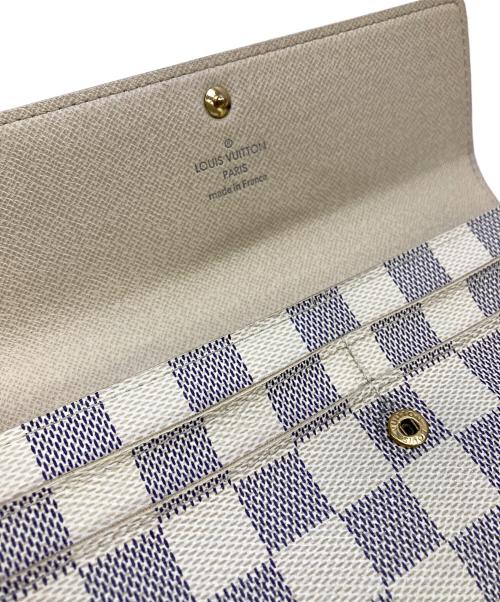 LOUIS VUITTON（ルイ ヴィトン）LOUIS VUITTON (ルイ ヴィトン) ダミエ・アズール ポルトフォイユ・サラ サイズ:-の古着・服飾アイテム