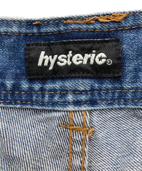 Hysteric Glamour（ヒステリックグラマー）Hysteric Glamour (ヒステリックグラマー) ブッシュフレアデニムパンツ ブルー サイズ:Sの古着・服飾アイテム