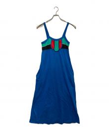 SEE BY CHLOE（シーバイクロエ）の古着「キャミソールワンピース」｜ブルー