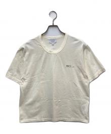 STUDIO NICHOLSON×SUNSPEL（スタジオ ニコルソン×サンスペル）の古着「半袖カットソー」｜アイボリー