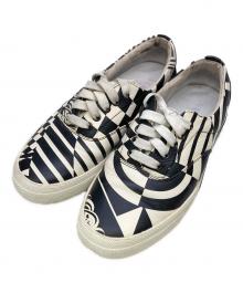 VERSACE（ヴェルサーチェ）の古着「スニーカー」｜ブラック×ホワイト