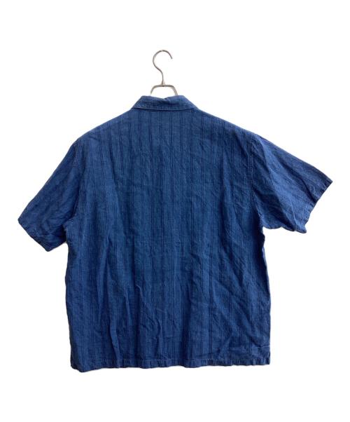 confect（コンフェクト）confect (コンフェクト) リネンシャツ ネイビー サイズ:3の古着・服飾アイテム