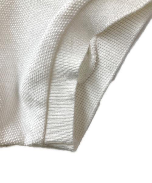 LACOSTE（ラコステ）LACOSTE (ラコステ) WASHIポロシャツ ホワイト サイズ:3の古着・服飾アイテム