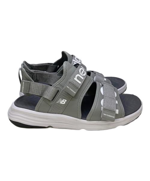NEW BALANCE（ニューバランス）NEW BALANCE (ニューバランス) ストラップサンダル グレー サイズ:US9の古着・服飾アイテム