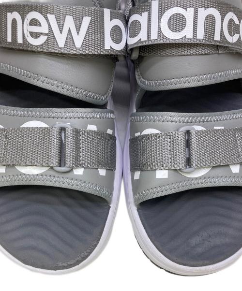 NEW BALANCE（ニューバランス）NEW BALANCE (ニューバランス) ストラップサンダル グレー サイズ:US9の古着・服飾アイテム