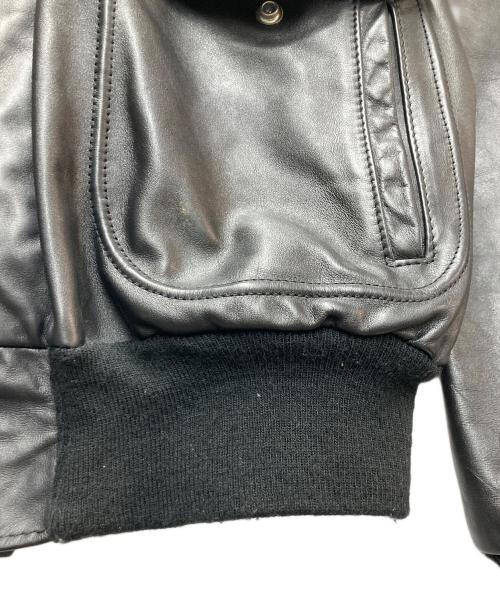 Schott（ショット）Schott (ショット) G-1レザーフライトジャケット ブラック サイズ:40の古着・服飾アイテム