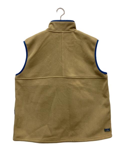 L.L.Bean（エルエルビーン）L.L.Bean (エルエルビーン) Solon Fleece Vest ベージュ サイズ:Mの古着・服飾アイテム