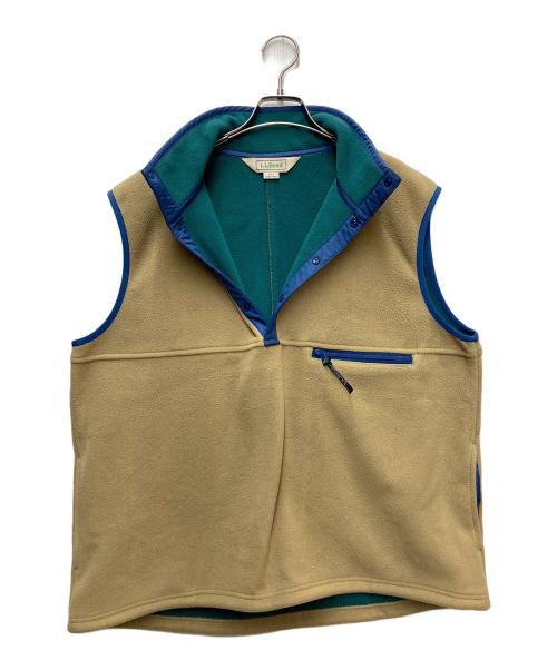 L.L.Bean（エルエルビーン）L.L.Bean (エルエルビーン) Solon Fleece Vest ベージュ サイズ:Mの古着・服飾アイテム