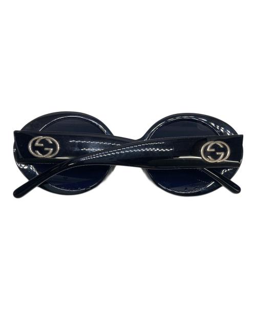 GUCCI（グッチ）GUCCI (グッチ) インターロッキングGサングラス ブラック サイズ:49□22の古着・服飾アイテム