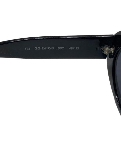GUCCI（グッチ）GUCCI (グッチ) インターロッキングGサングラス ブラック サイズ:49□22の古着・服飾アイテム