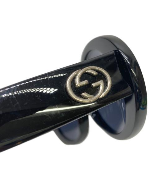 GUCCI（グッチ）GUCCI (グッチ) インターロッキングGサングラス ブラック サイズ:49□22の古着・服飾アイテム