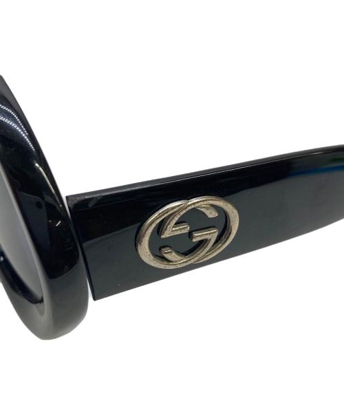 GUCCI（グッチ）GUCCI (グッチ) インターロッキングGサングラス ブラック サイズ:49□22の古着・服飾アイテム