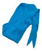 PLEATS PLEASEプリーツプリーズ）の古着「プリーツスカーフ」｜ブルー
