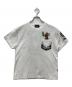 VANSON（バンソン）の古着「刺繍ポケットTシャツ」｜ホワイト