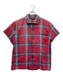 POLO RALPH LAUREN（ポロ・ラルフローレン）の古着「チェックパジャマシャツ」｜レッド×ブルー