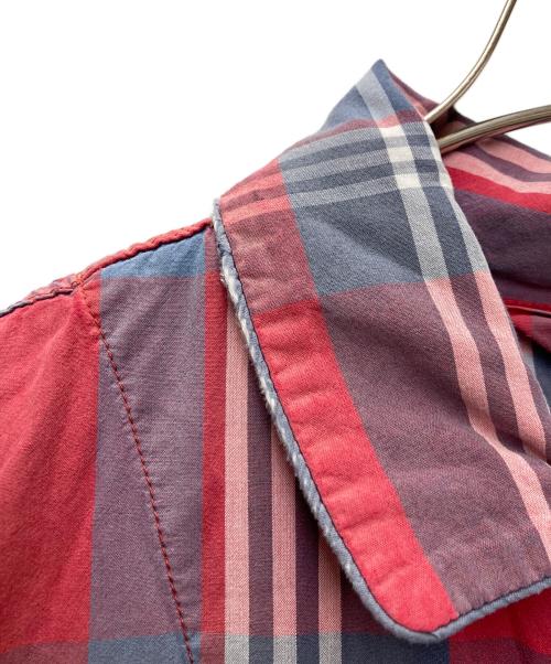 POLO RALPH LAUREN（ポロ・ラルフローレン）POLO RALPH LAUREN (ポロ・ラルフローレン) チェックパジャマシャツ レッド×ブルー サイズ:LLの古着・服飾アイテム
